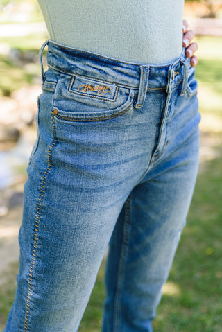 Judy Blue Howdy Embroidery Boyfriend Jeans - Exclusive