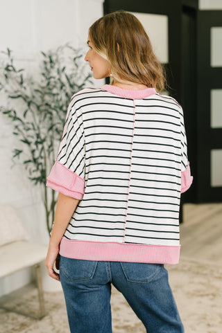 Haptics Human Nature Contrast Detailed Top