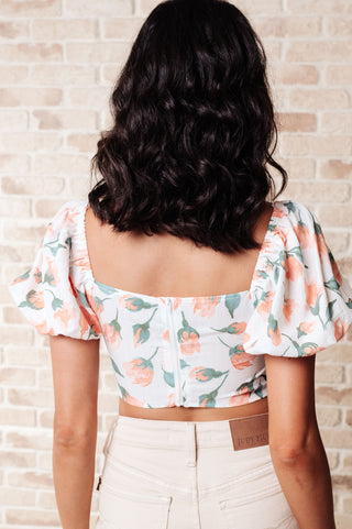 HYFVE I Just Couldn't Resist Floral V-Neck Blouse
