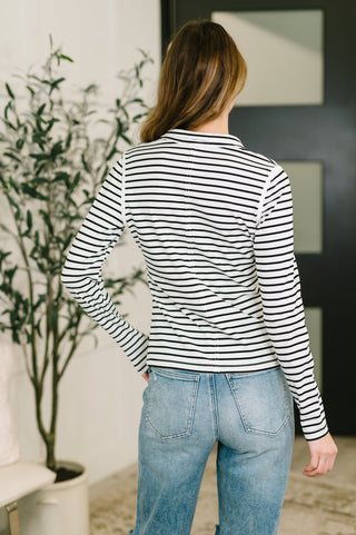 One Eleven North I Know What I Want Long Sleeve Henley Top