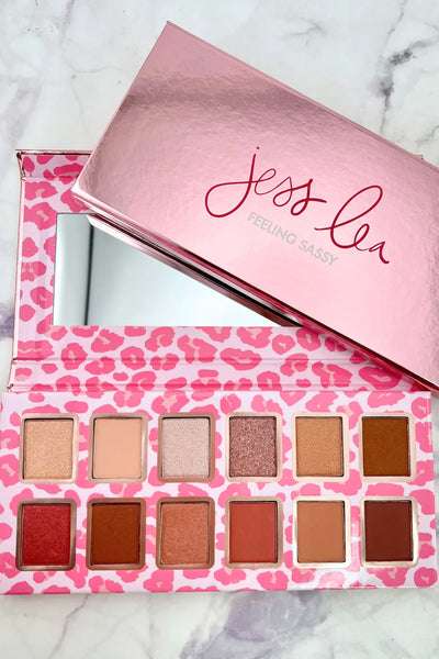 Jess Lea Feeling Sassy Eyeshadow Pallet & Mirror-Makeup-Sunshine and Wine Boutique