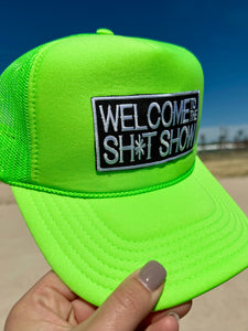 Texas True Threads Welcome to the Sh*t Show Foam Trucker Cap - Exclusive-Hats-Sunshine and Wine Boutique