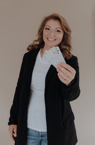 Blue B Stretch Knit Open Pocket Front Boyfriend Blazer, Black