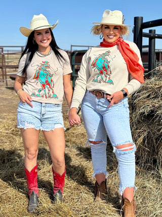 Texas True Threads Sunset Cowboy Sweatshirt