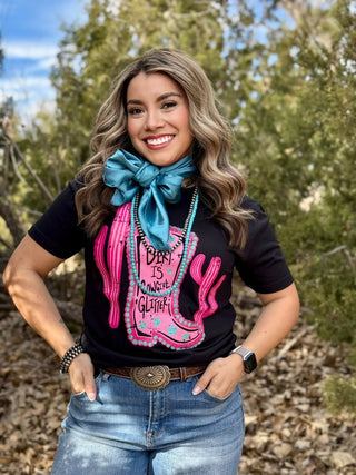 PREORDER: Texas True Threads Dirt Is Cowgirl Glitter With Pink Ink