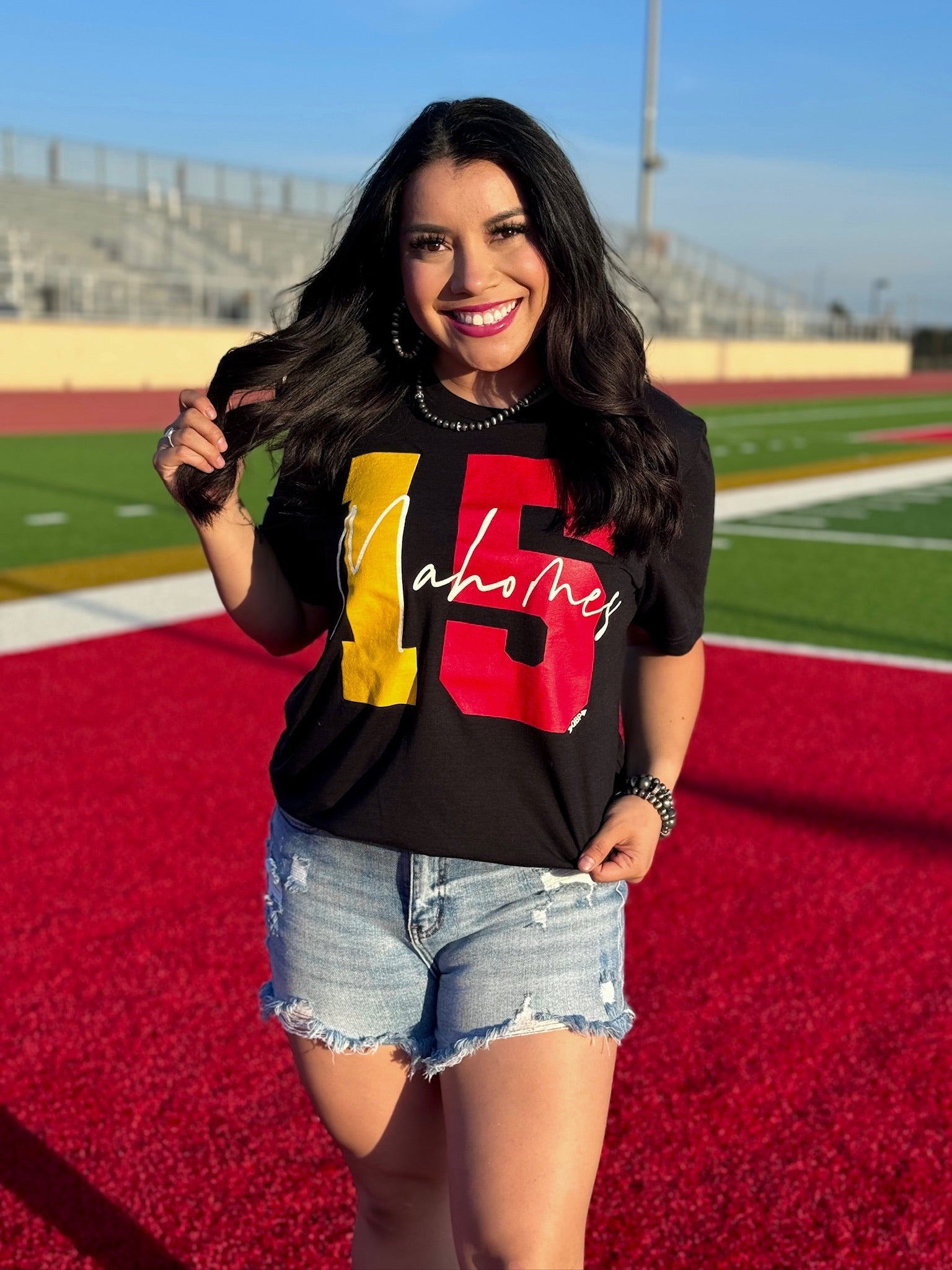 Texas True Threads Mahomes 15 Tee, Tank, Sweatshirt & Hoodie - Exclusive-Tees-Sunshine and Wine Boutique