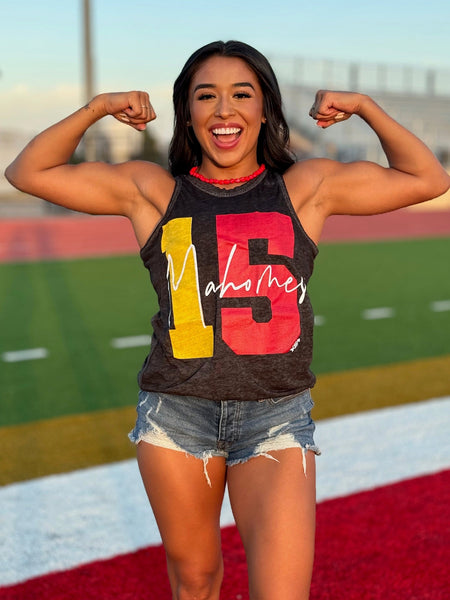 Texas True Threads Mahomes 15 Tee, Tank, Sweatshirt & Hoodie - Exclusive-Tees-Sunshine and Wine Boutique