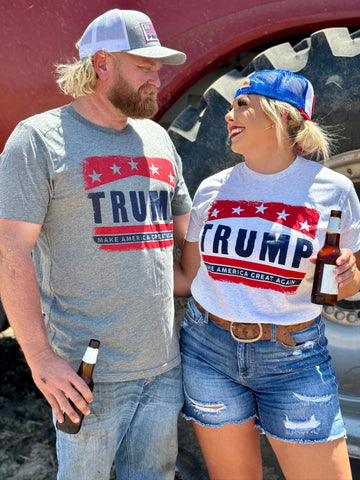 Texas True Threads Trump - Make America Great Again Tee-Tees-Sunshine and Wine Boutique