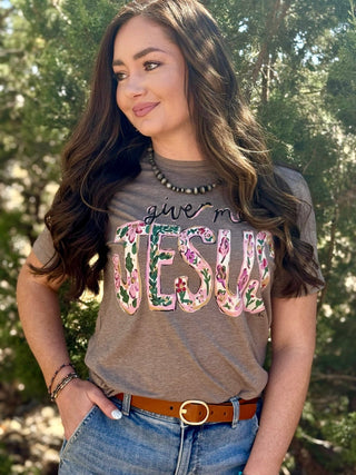 PREORDER: Texas True Threads Callie Ann Stelter Give Me Jesus Tee