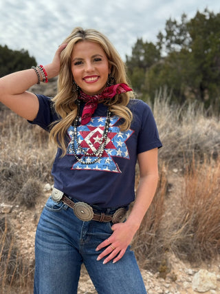 PREORDER: Texas True Threads American Aztec Tee