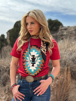 PREORDER: Texas True Threads Cheyenne Aztec Tee