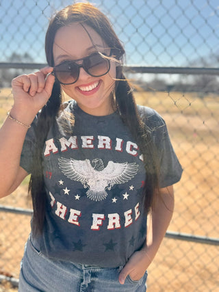 PREORDER: Texas True Threads America The Free Tee