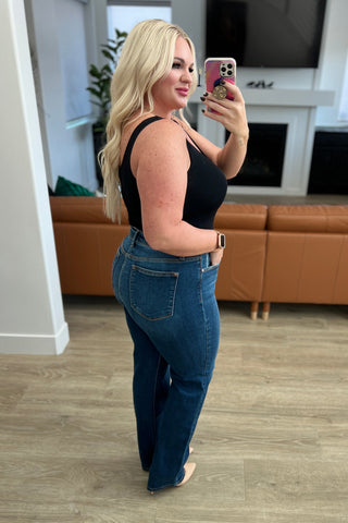 Judy Blue Pippa High Rise Button Fly Dad Jeans - Exclusive