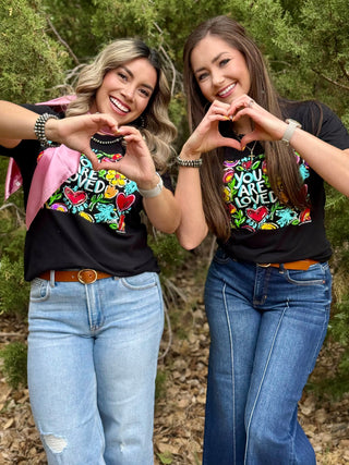 Texas True Threads Callie Ann Stelter You Are Loved Tee