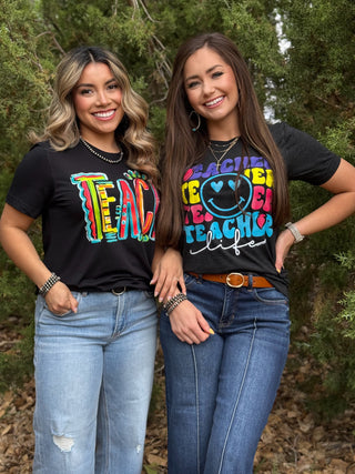 Texas True Threads Teacher Life Tee