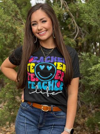 Texas True Threads Teacher Life Tee