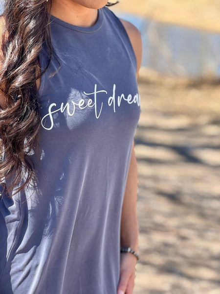 Texas True Threads Sweet Dreams Lounge Nightgown-Tees-Sunshine and Wine Boutique