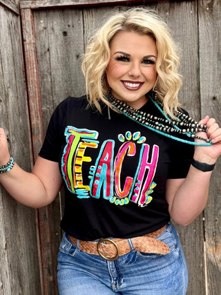 Texas True Threads Callie Ann Stetler Teach Tee