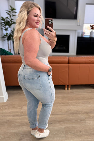 Judy Blue Cooper High Rise Vintage Denim Jogger - Exclusive