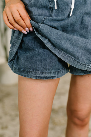 Haptics I'd Like to See You Try High Waisted Skort
