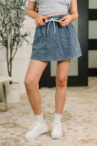 Haptics I'd Like to See You Try High Waisted Skort