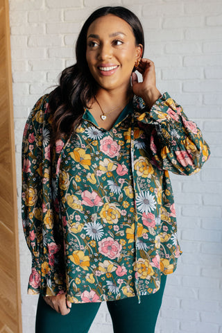 Jodifl Ideal Ideas Floral Blouse
