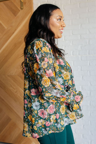 Jodifl Ideal Ideas Floral Blouse