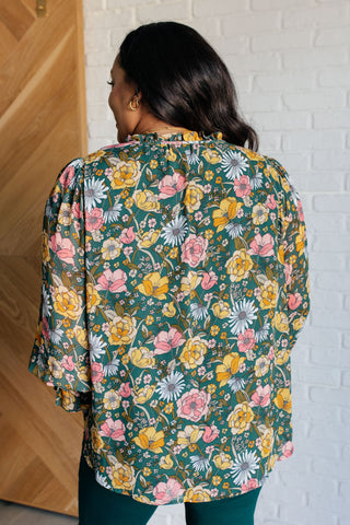 Jodifl Ideal Ideas Floral Blouse