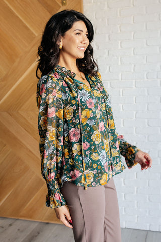 Jodifl Ideal Ideas Floral Blouse