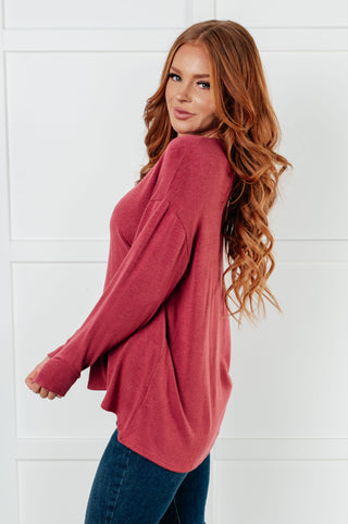 Sew in Love If I'm Picking Long Sleeve Top