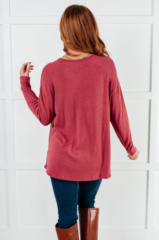 Sew in Love If I'm Picking Long Sleeve Top