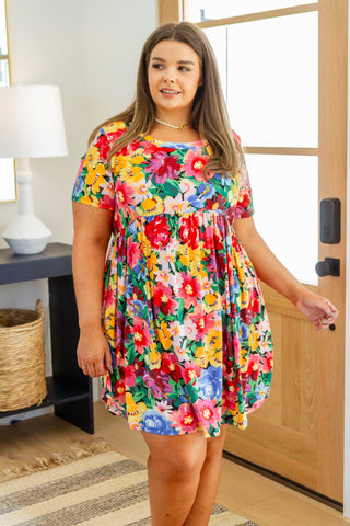 Haptics In The Garden Floral Dress