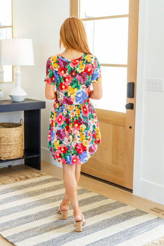 Haptics In The Garden Floral Dress