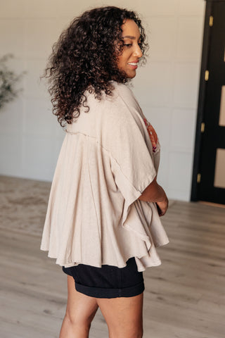 Savanna Jane Isabel Embroidered Tunic in Mocha