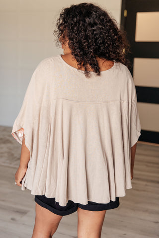 Savanna Jane Isabel Embroidered Tunic in Mocha