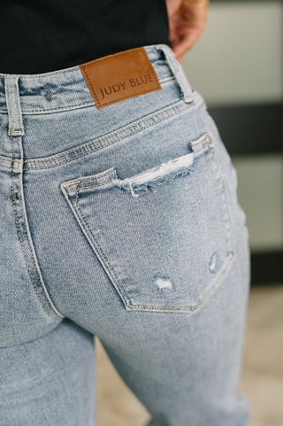 Judy Blue Jade Mid Rise 90's Straight - Exclusive