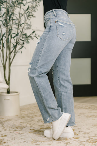 Judy Blue Jade Mid Rise 90's Straight - Exclusive