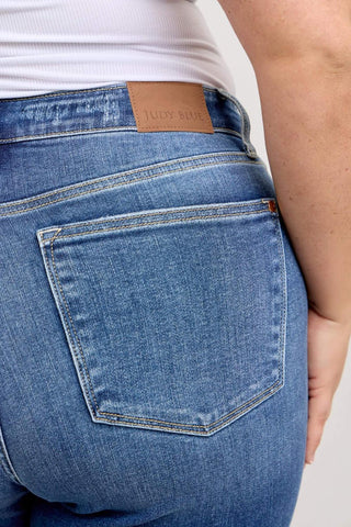 Judy Blue High Waist 90's Straight Denim Jeans 82392