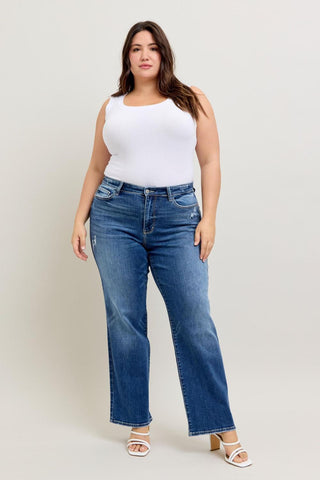 Judy Blue High Waist 90's Straight Denim Jeans 82392