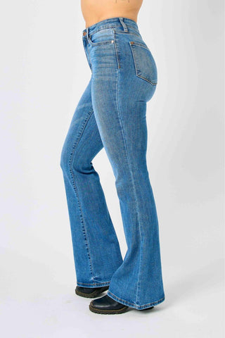 Judy Blue High Waist Classic Flare Denim Jeans 82588