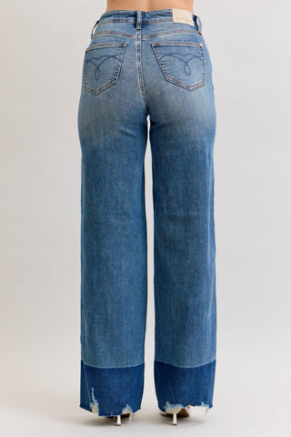 Judy Blue High Waist Column Straight Denim Jeans 881043