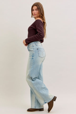Judy Blue High Waist Column Straight Denim Jeans 881044