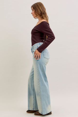 Judy Blue High Waist Column Straight Denim Jeans 881044
