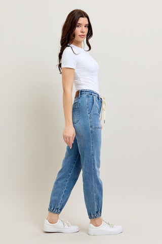 Judy Blue High Waist Jogger Denim Jeans 88948