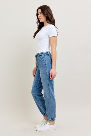 Judy Blue High Waist Jogger Denim Jeans 88948