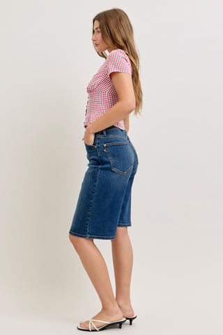Judy Blue High Waist Jort Denim Short 152111