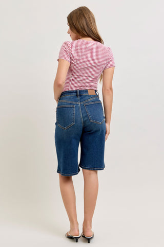Judy Blue High Waist Jort Denim Short 152111