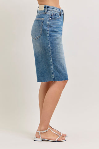 Judy Blue High Waist Rigid Magic Jort Denim Short 150370