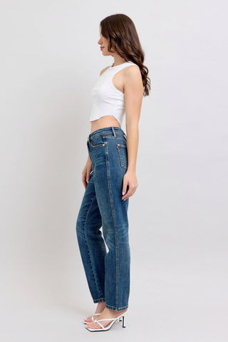 Judy Blue High Waist Rigid Magic Straight Denim Jeans 88922