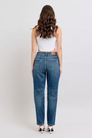 Judy Blue High Waist Rigid Magic Straight Denim Jeans 88922